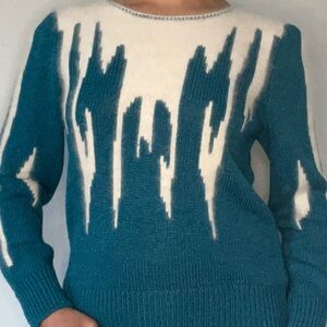 Fun fuzzy vintage sweater. Never used. Great condition & great for the holidays!